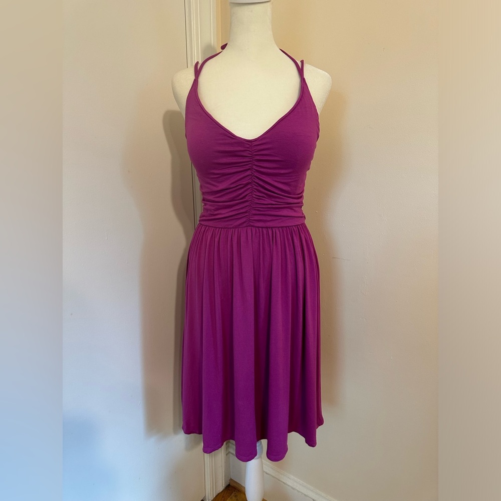 NEW Victoria’s Secret Push Up Bra Dress, Purple, Size 34C Small/Medium